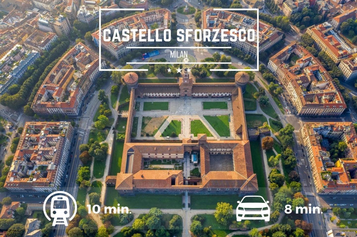 Loft Elegante In Centro Milano In Zona Signorile - Davanti Alla Metro Zewnętrze zdjęcie